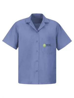 Cleaning Staff Sky Blue Work Uniform Shirt